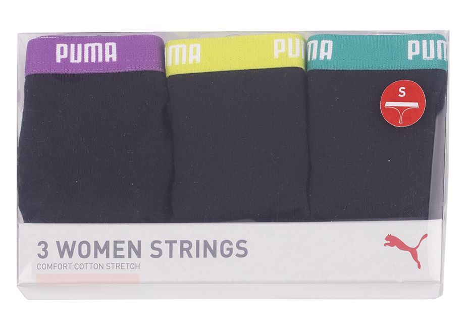 PUMA Lenjerie intima femeie String 3P Pack 907590 05