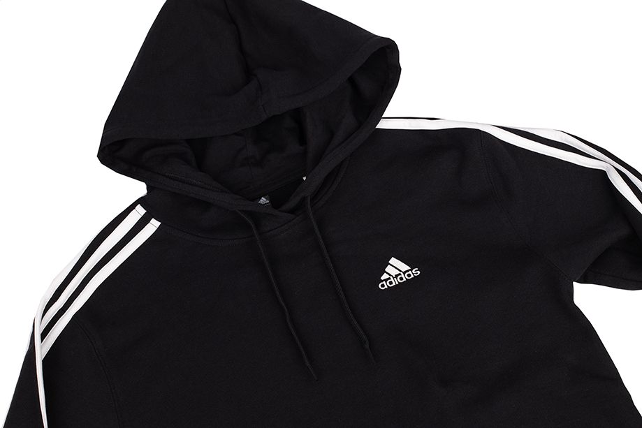 adidas Hanorac de damă Essentials 3-Stripes French Terry Crop Hoodie IC8767