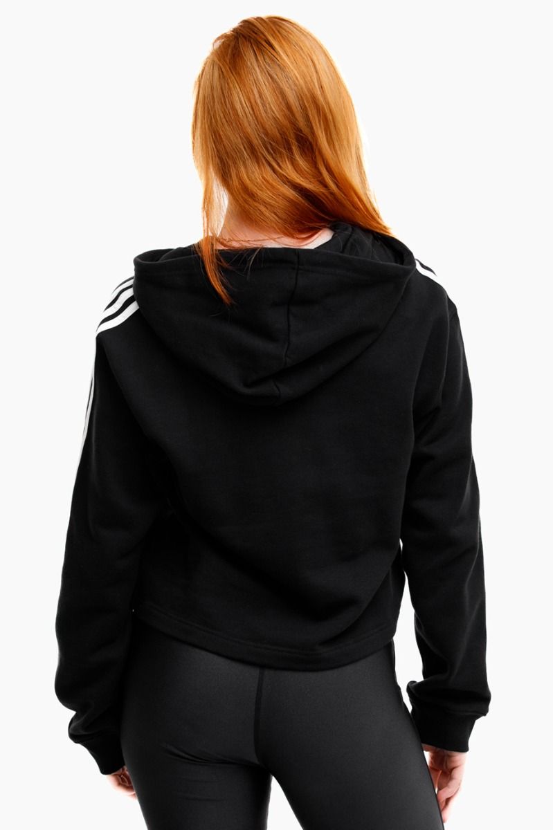 adidas Hanorac de damă Essentials 3-Stripes French Terry Crop Hoodie IC8767