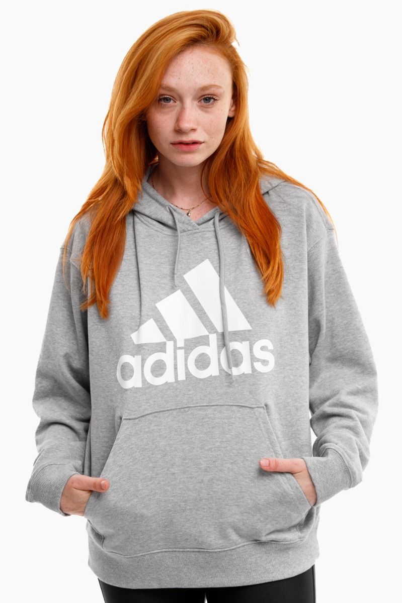 adidas Hanorac pentru femei Essentials Big Logo Oversized French Terry Hoodie IC9865