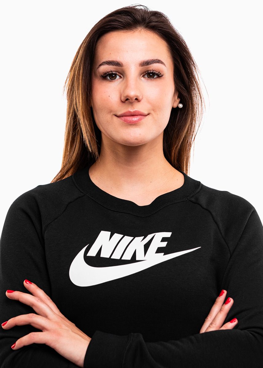 Nike Hanorac Pentru Femei Essentials Crew FLC HBR BV4112 010