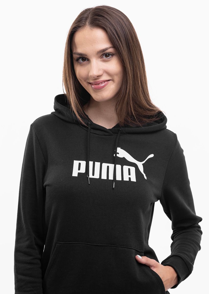 PUMA Bluză damă ESS Logo Hoodie TR 586791 01