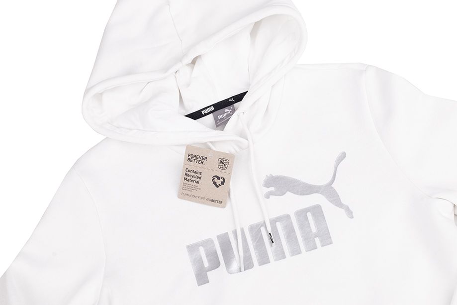 PUMA Hanorac de damă ESS+ Metallic Logo Hoodie FL 849958 02 PUMA Hanorac de damă ESS+ Metallic Logo Hoodie FL 849958 02
