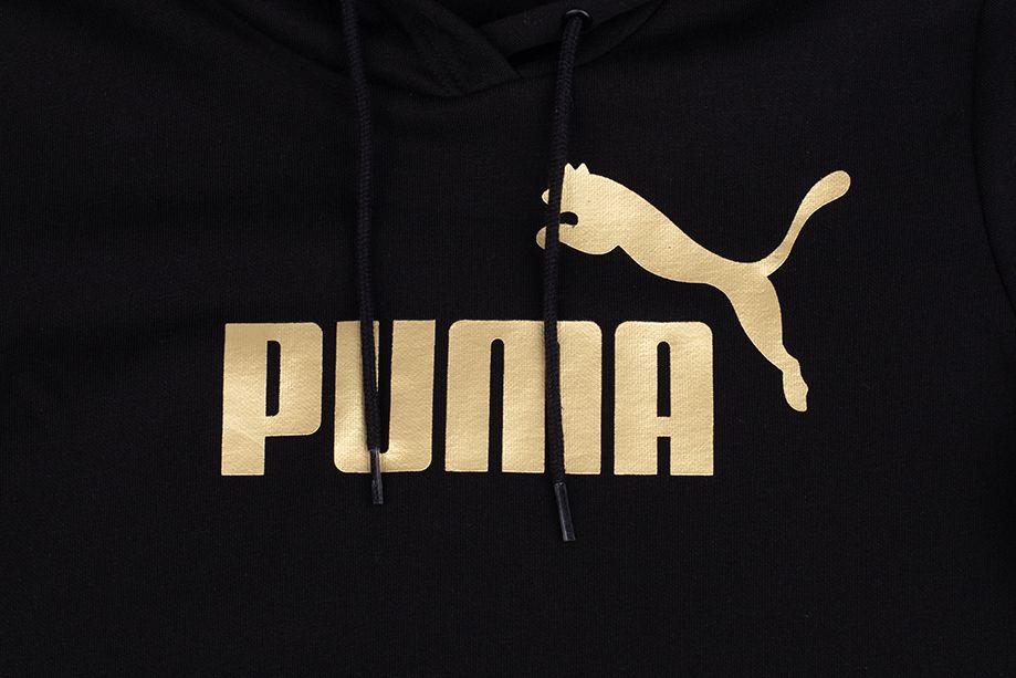 PUMA Hanorac de damă ESS+ Metallic Logo Hoodie FL 849958 01 PUMA Hanorac de damă ESS+ Metallic Logo Hoodie FL 849958 01