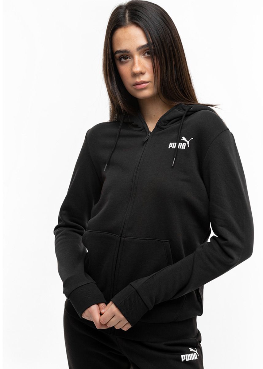 PUMA Bluză damă ESS Small Logo Full-Zip Hoodie TR 586813 01