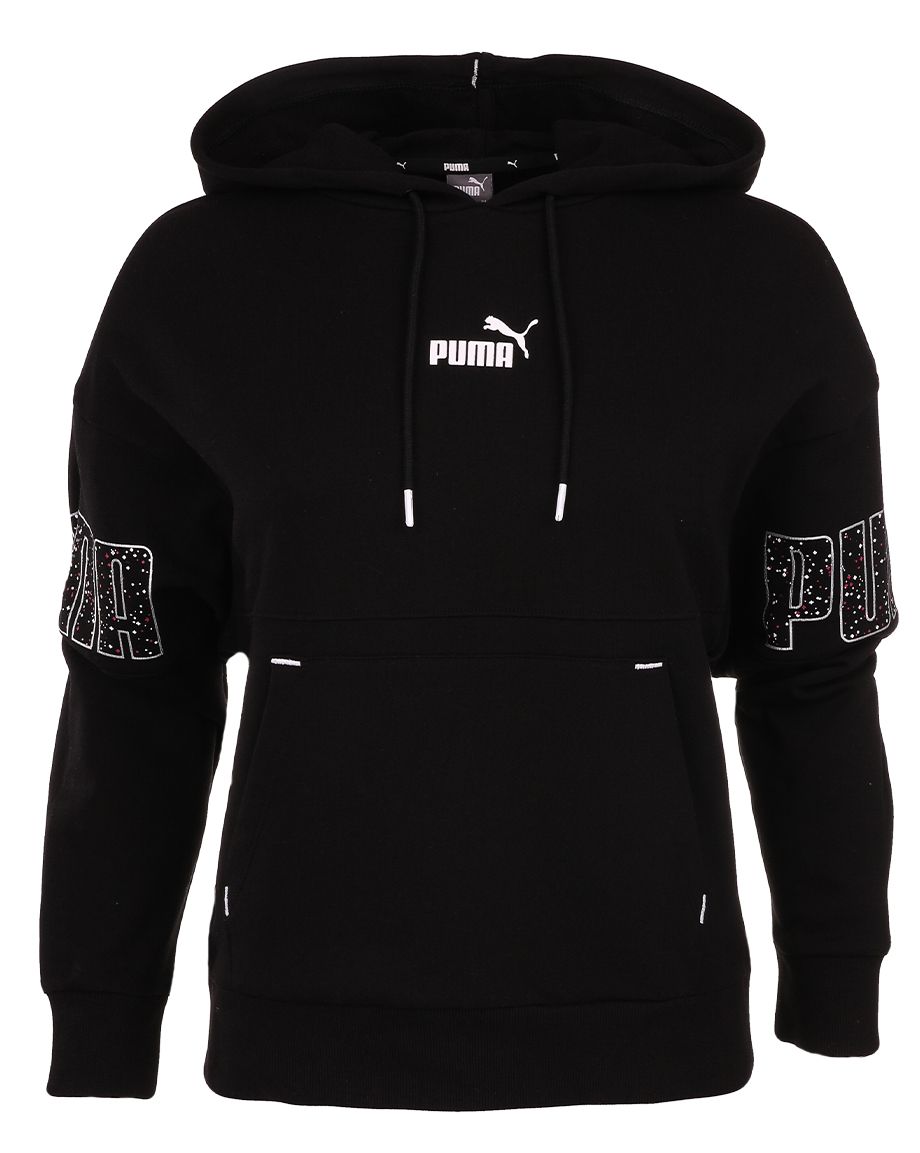 PUMA Bluză Femei Power Colorblock Stardust Hoodie 848828 01 PUMA Bluză Femei Power Colorblock Stardust Hoodie 848828 01