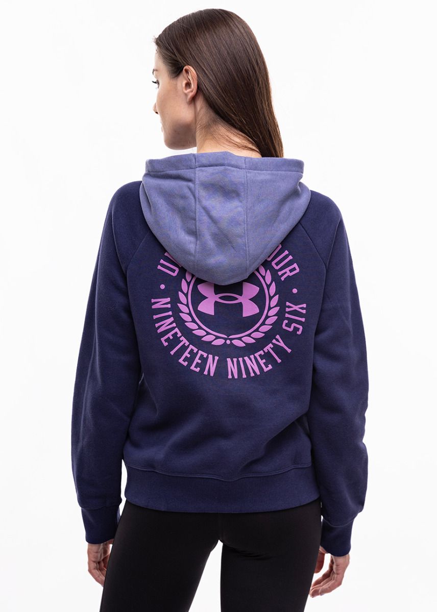 Under Armour hanorac pentru femei Rival Fleece CB Hoodie 1373031 410