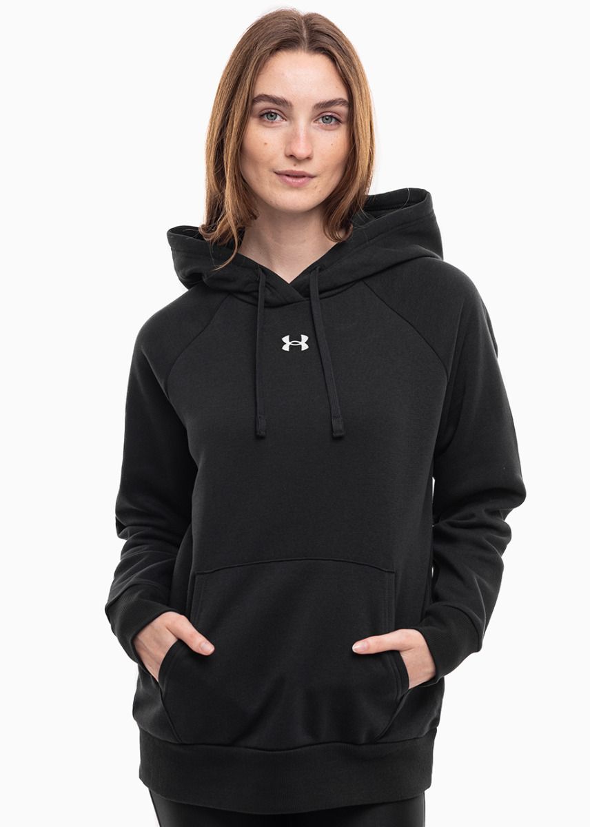 Under Armour Hanorac de damă Rival Flecce Hoodie 1379500 001 Under Armour Hanorac de damă Rival Flecce Hoodie 1379500 001