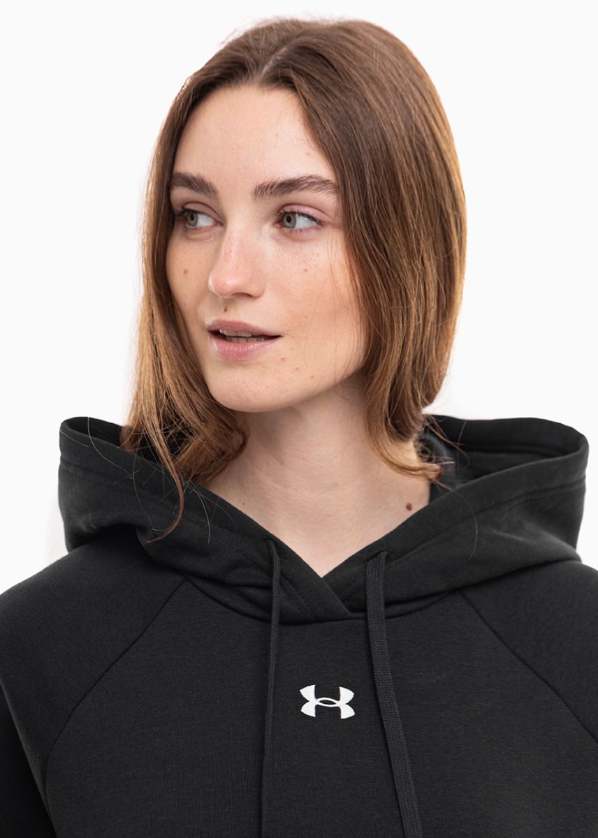 Under Armour Hanorac de damă Rival Flecce Hoodie 1379500 001 Under Armour Hanorac de damă Rival Flecce Hoodie 1379500 001
