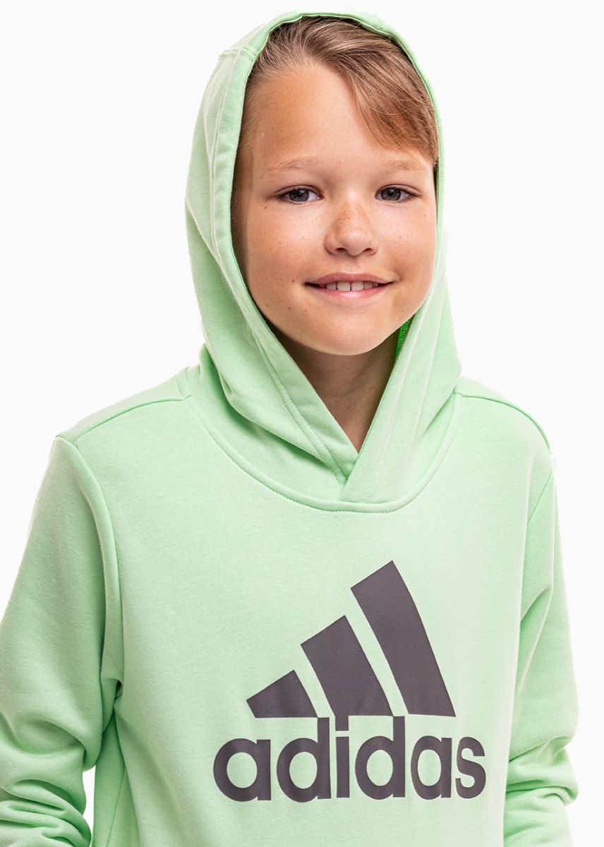 adidas Hanorac pentru copii Big Logo Essentials Cotton Hoodie IS2591