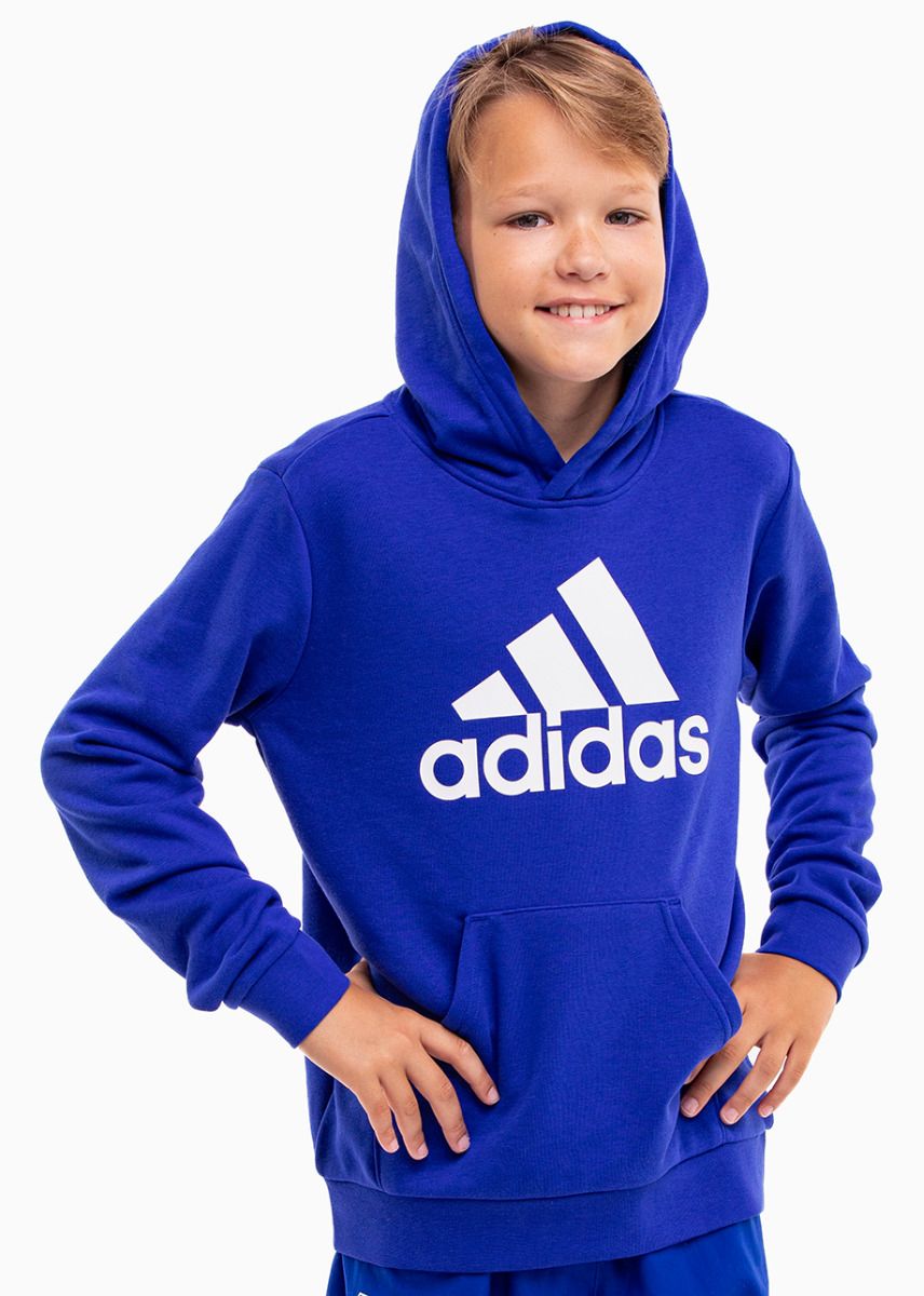 adidas Hanorac pentru copii Big Logo Essentials Cotton Hoodie IC6834