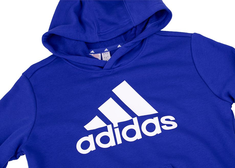 adidas Hanorac pentru copii Big Logo Essentials Cotton Hoodie IC6834