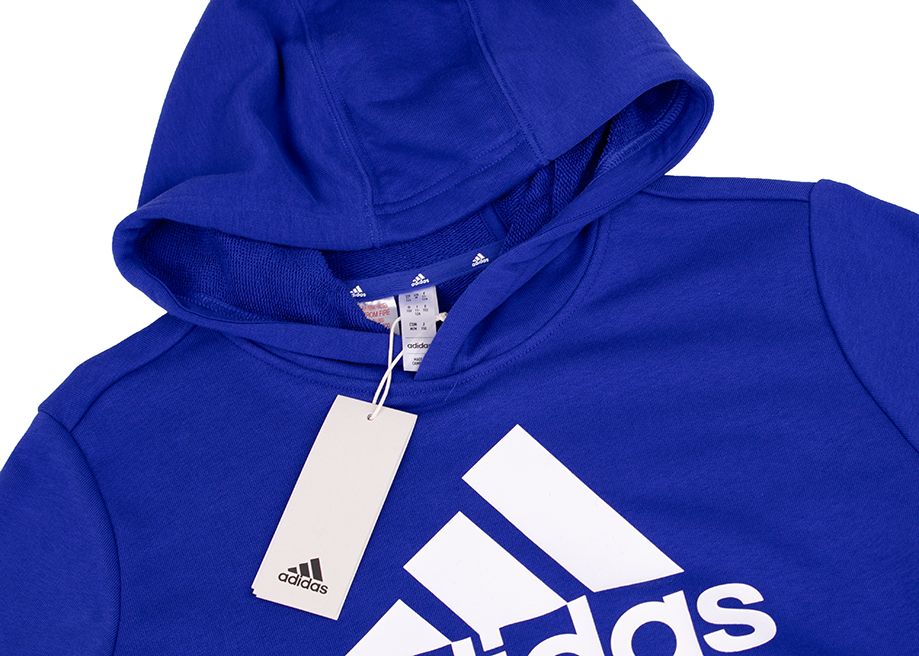 adidas Hanorac pentru copii Big Logo Essentials Cotton Hoodie IC6834