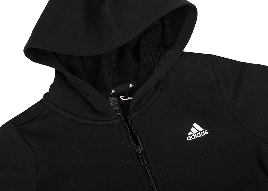 adidas Hanorac pentru copii Essentials Linear Logo Full-Zip Hoodie IC3584