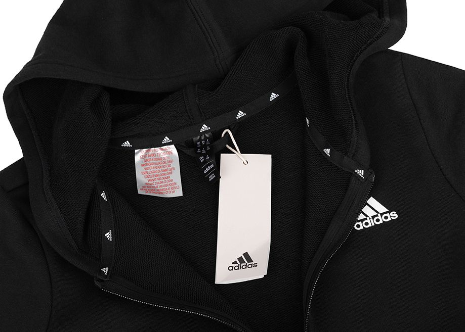 adidas Hanorac pentru copii Essentials Linear Logo Full-Zip Hoodie IC3584