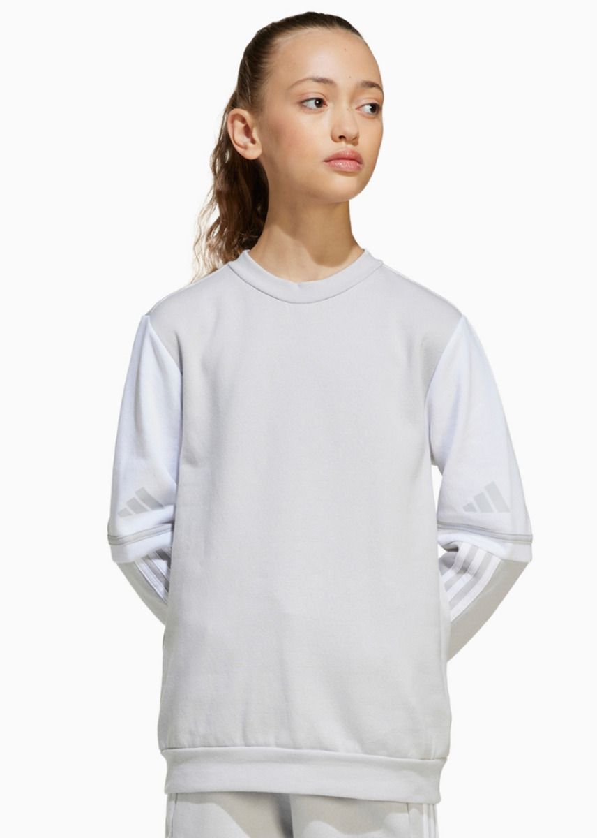 adidas Hanorac pentru copii Squadra 25 Sweat Crew JD4824