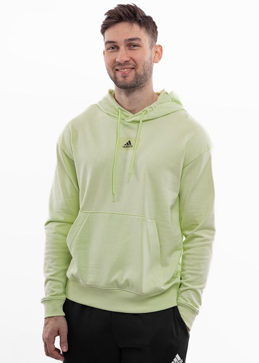 adidas Bluză bărbați Essentials FeelVivid Cotton Hoodie HE4359