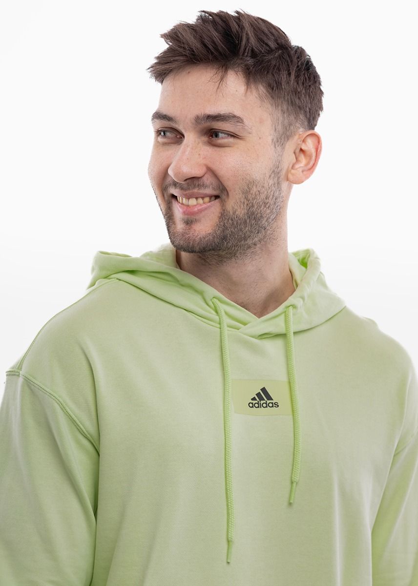 adidas Bluză bărbați Essentials FeelVivid Cotton Hoodie HE4359