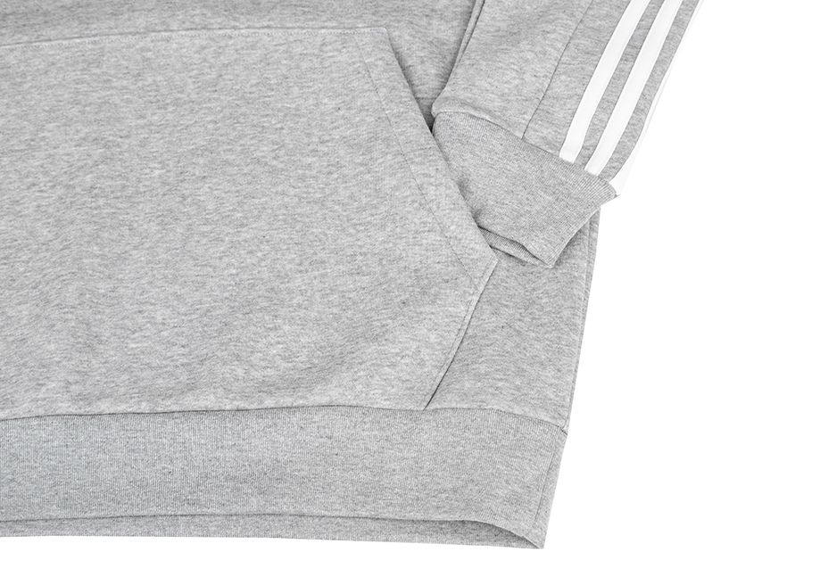 adidas Hanorac pentru bărbați Essentials Fleece 3-Stripes Hoodie IJ6474