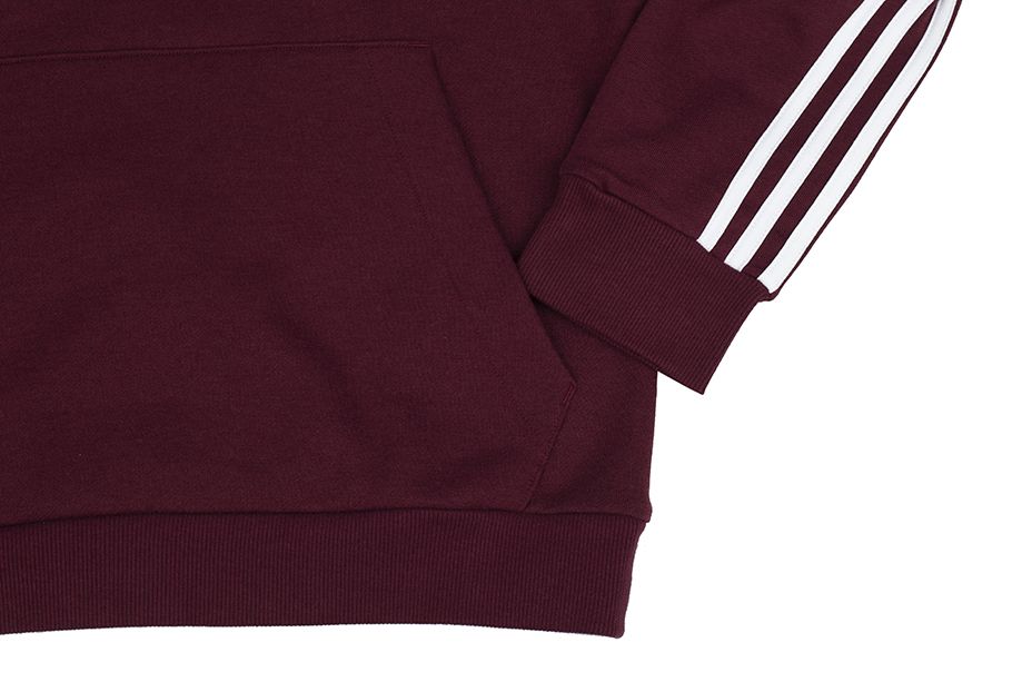 adidas Hanorac pentru bărbați Essentials Fleece 3-Stripes logo Hoodie H47057