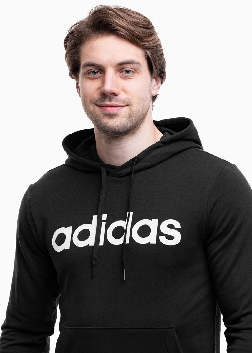 adidas Bluză Pentru Bărbați Essentials French Terry Linear Logo Hoodie GK9064