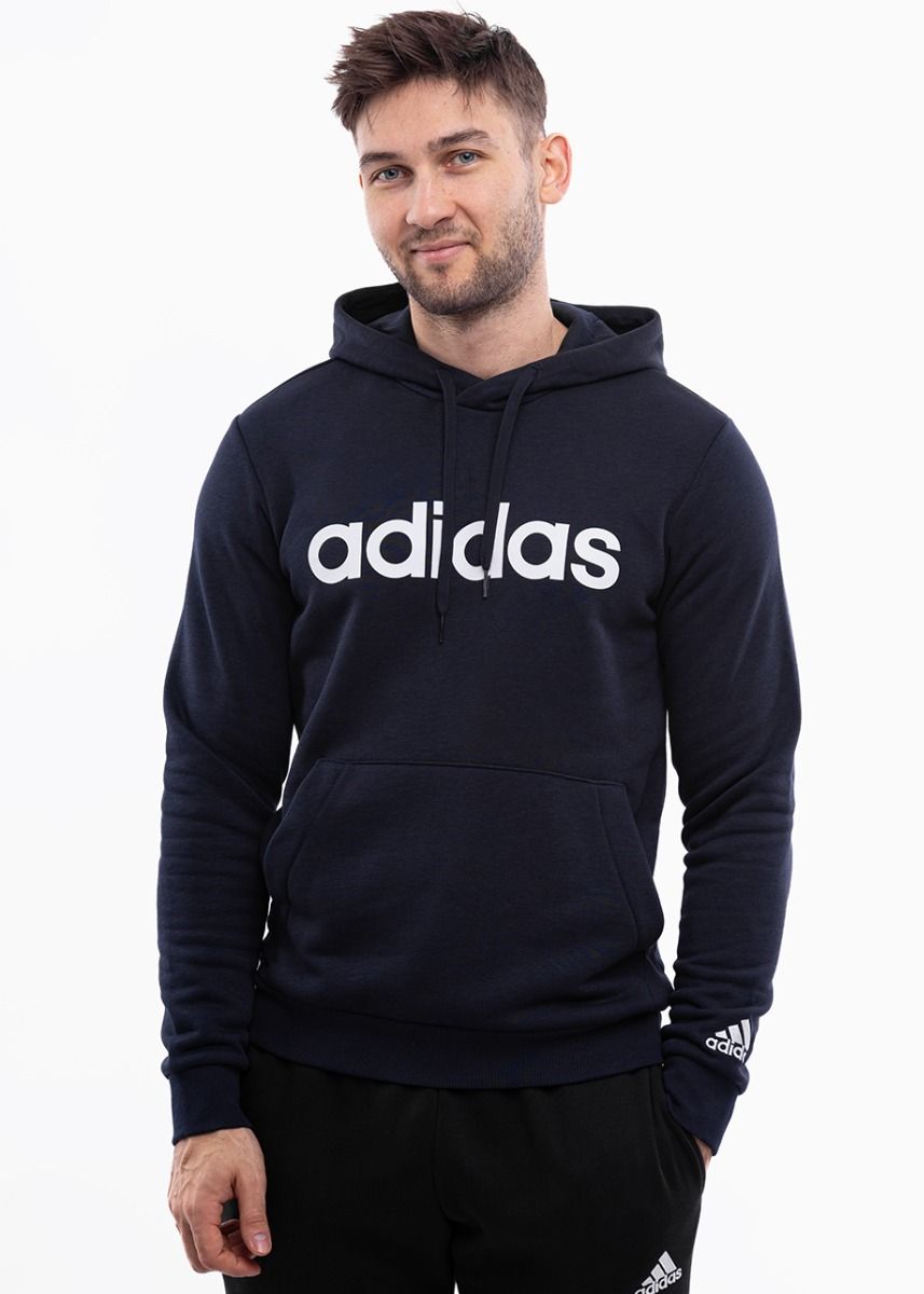 adidas Bluză Pentru Bărbați Essentials French Terry Linear Logo Hoodie GK9066