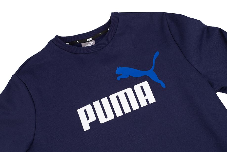 PUMA Bluză bărbați ESS+ 2 Col Big Logo Crew FL 586762 07 PUMA Bluză bărbați ESS+ 2 Col Big Logo Crew FL 586762 07