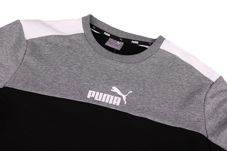 PUMA Bluză bărbați ESS+ Block Crew Tr 847427 01