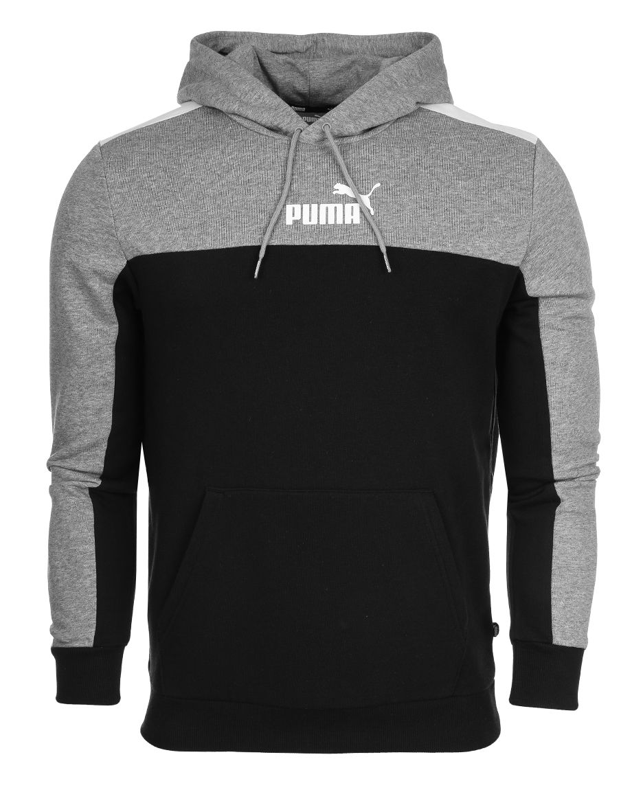 PUMA bărbați Bluză ESS+ Block Hoodie TR 847428 01