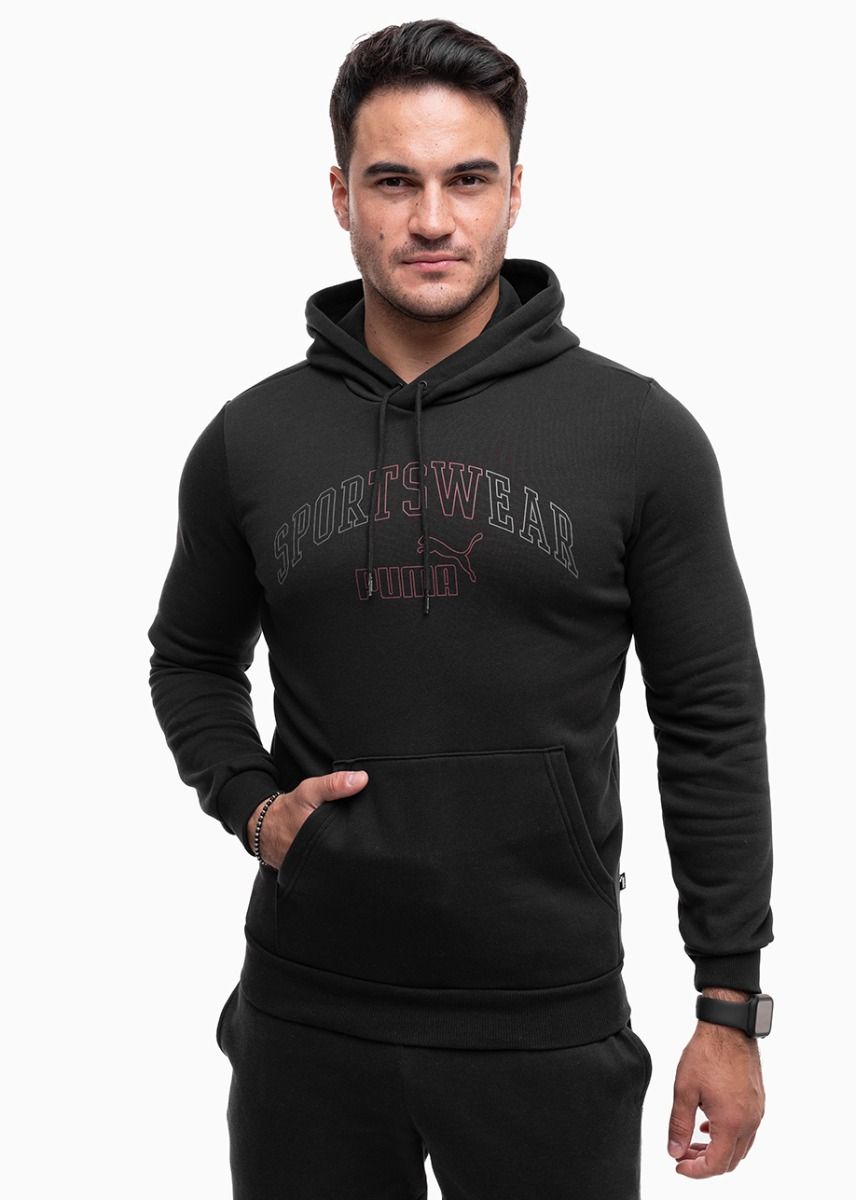 PUMA Hanorac pentru bărbați Ess+ Logo LAB Gradient Hoodie FL 681775 01