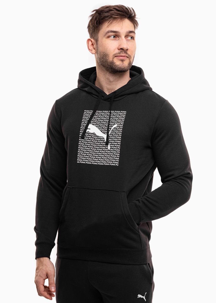 PUMA Hanorac pentru bărbați Ess Logo Lab Hoodie FL 684669 01 PUMA Hanorac pentru bărbați Ess Logo Lab Hoodie FL 684669 01