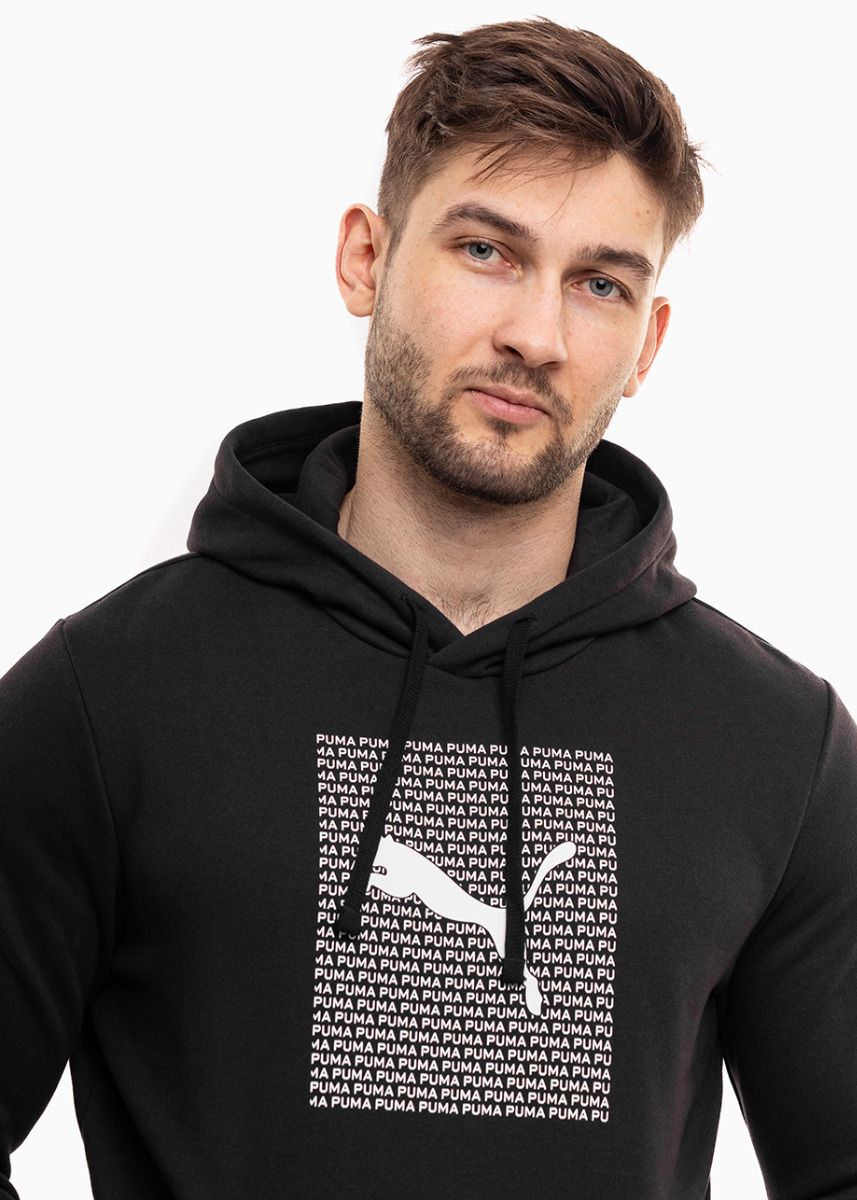 PUMA Hanorac pentru bărbați Ess Logo Lab Hoodie FL 684669 01 PUMA Hanorac pentru bărbați Ess Logo Lab Hoodie FL 684669 01
