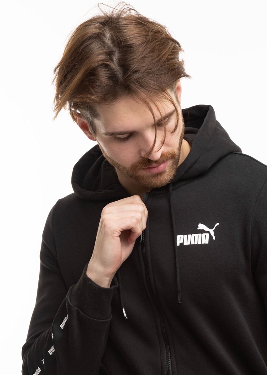 PUMA bărbați bluză ESS+ Tape Full-Zip Hoodie TR 848768 01