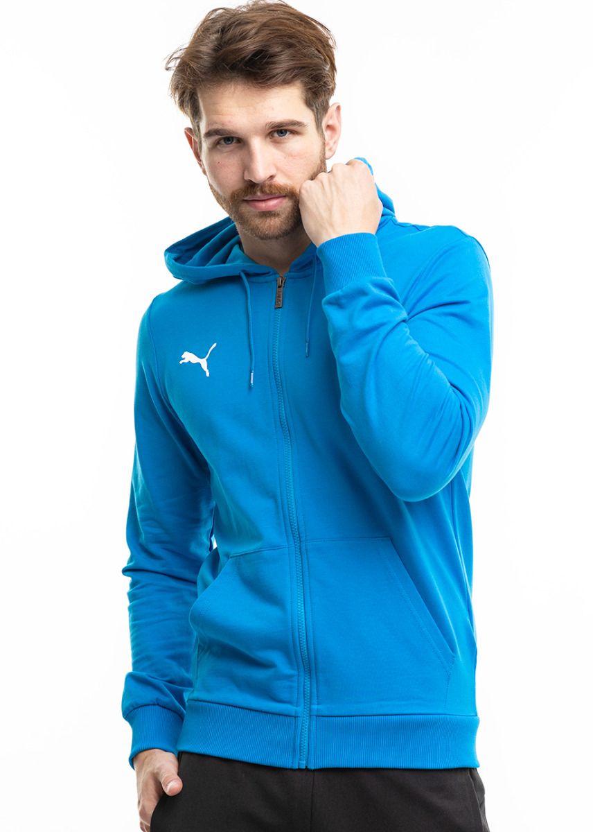 PUMA Hanorac pentru bărbați Team Goal Casuals Hooded 658595 02 EUR XL OUTLET