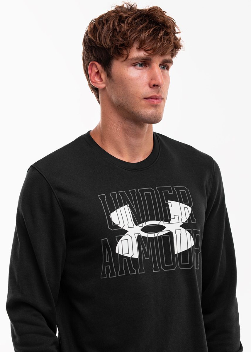 Under Armour Bluză Pentru Bărbați UA Rival Terry Logo Crew 1370391 001