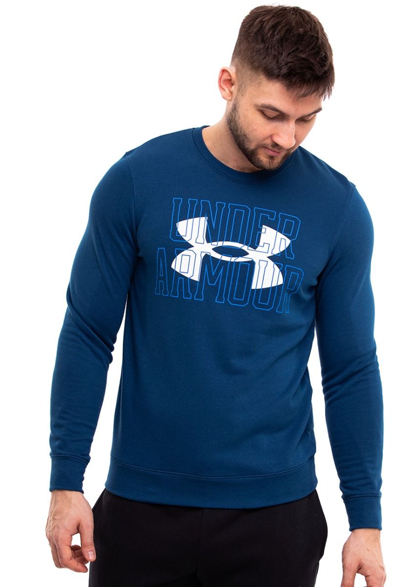 Under Armour Bluză Pentru Bărbați UA Rival Terry Logo Crew 1370391 458