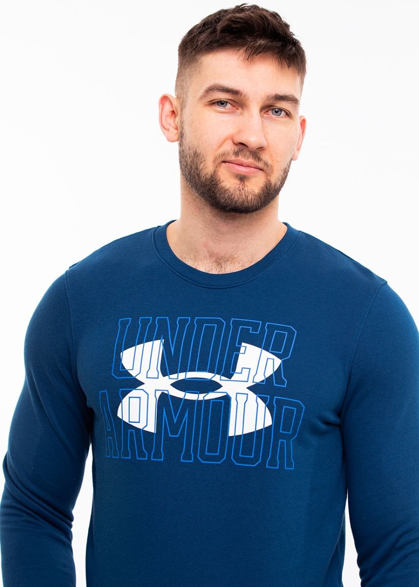 Under Armour Bluză Pentru Bărbați UA Rival Terry Logo Crew 1370391 458