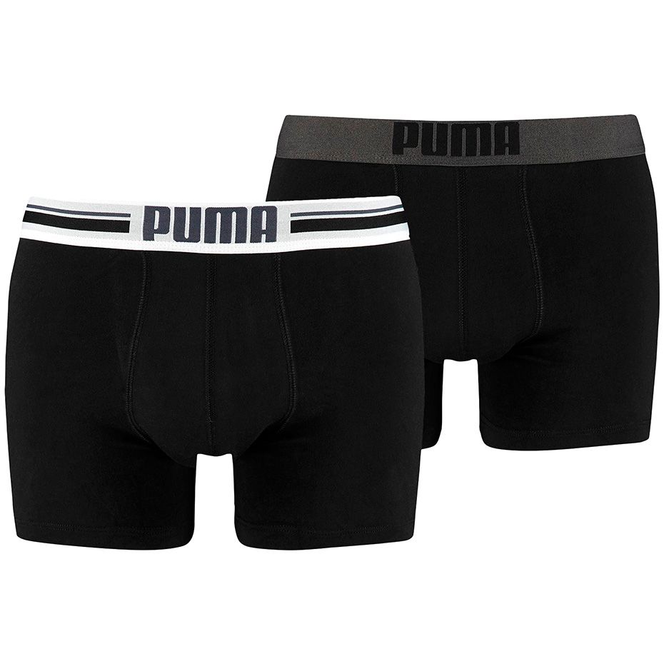 PUMA boxeri pentru bărbați Logo Boxer 2P 906519 03