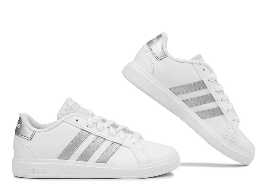 adidas Pantofi pentru copii Grand Court Lifestyle Tennis Lace-Up GW6506 adidas Pantofi pentru copii Grand Court Lifestyle Tennis Lace-Up GW6506