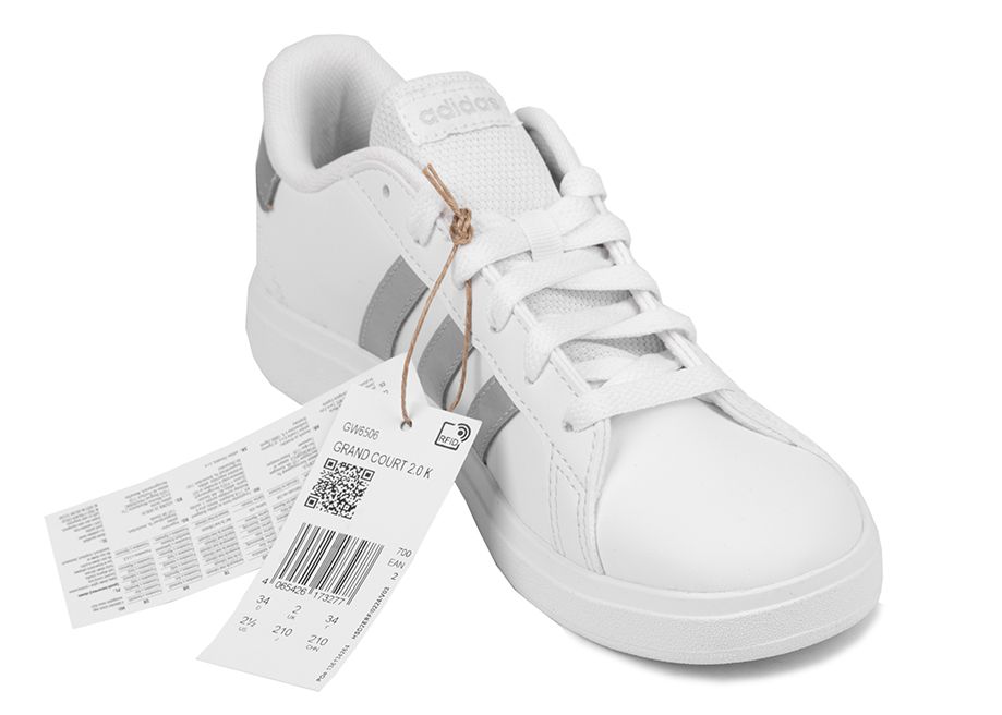 adidas Pantofi pentru copii Grand Court Lifestyle Tennis Lace-Up GW6506 adidas Pantofi pentru copii Grand Court Lifestyle Tennis Lace-Up GW6506