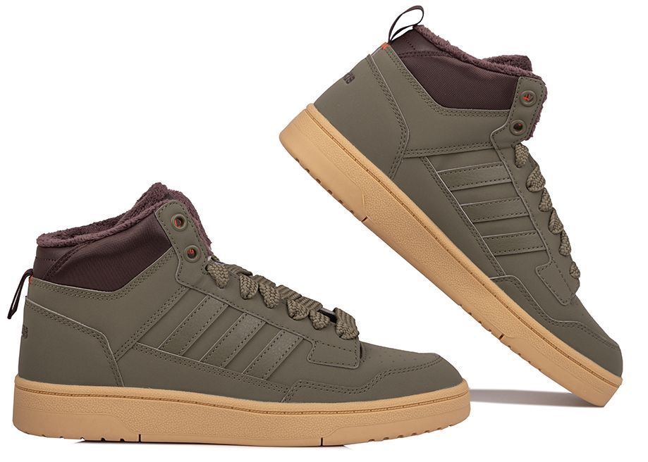 adidas Pantofi pentru copii Rapid Court Mid Winterized JR2813 EUR 39 1/3 adidas Pantofi pentru copii Rapid Court Mid Winterized JR2813 EUR 39 1/3