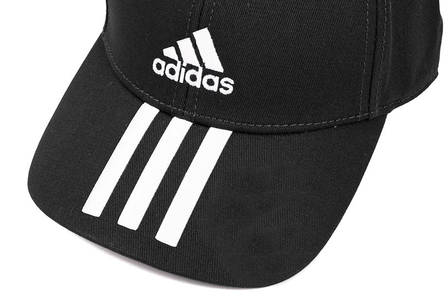 adidas Șapcă cu cozoroc pentru femei 3-Stripes Cotton Twill Baseball OSFW IB3242
