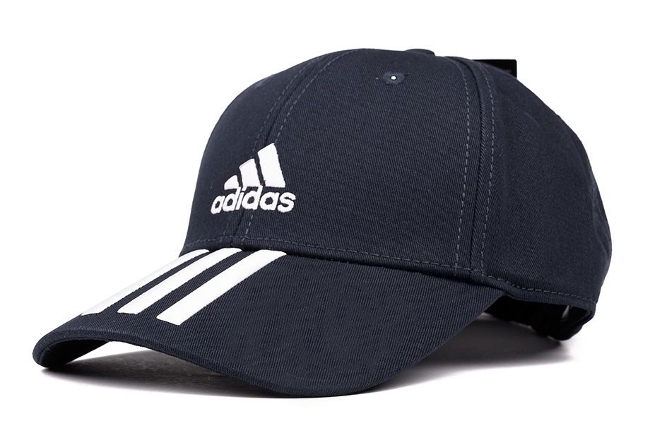 adidas Șapcă cu cozoroc pentru femei 3-Stripes Cotton Twill Baseball OSFW II3510