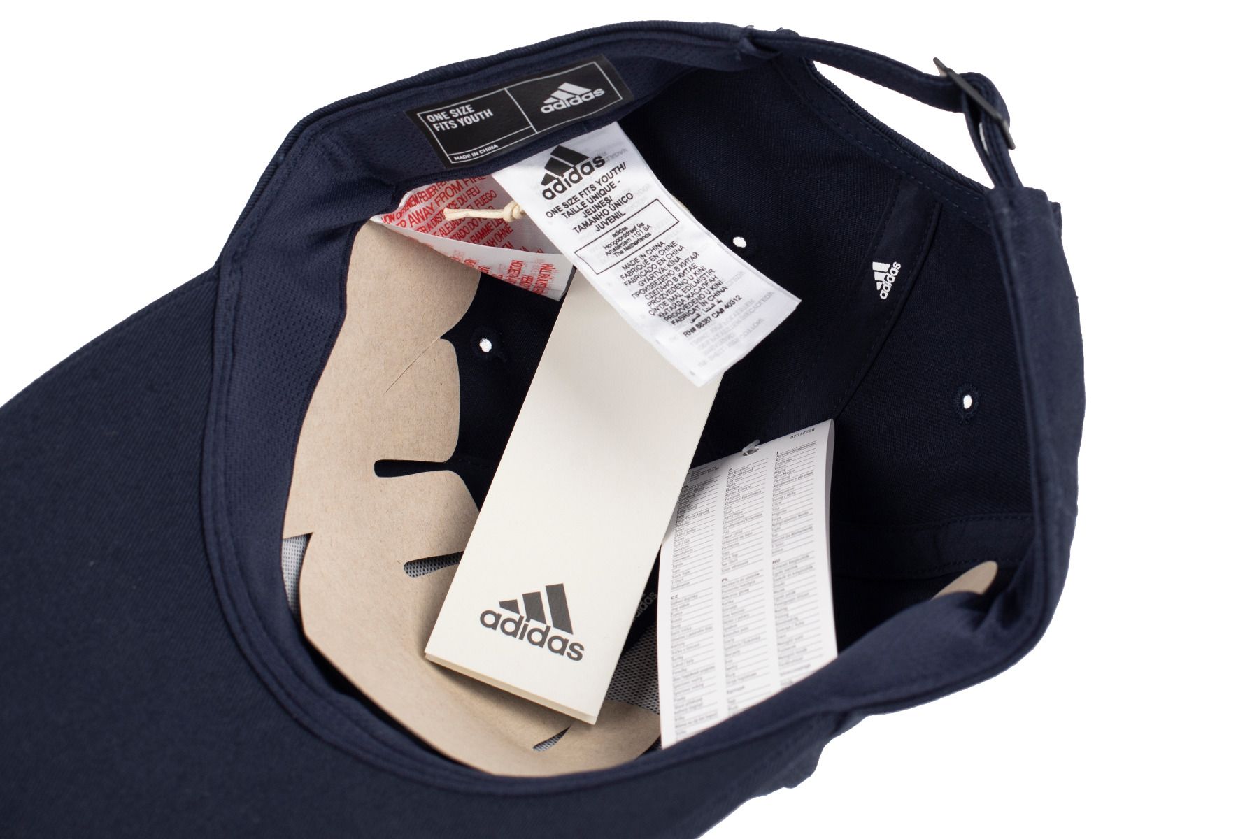 adidas Șapcă cu cozoroc pentru bărbați 3-Stripes Cotton Twill Baseball OSFM II3510