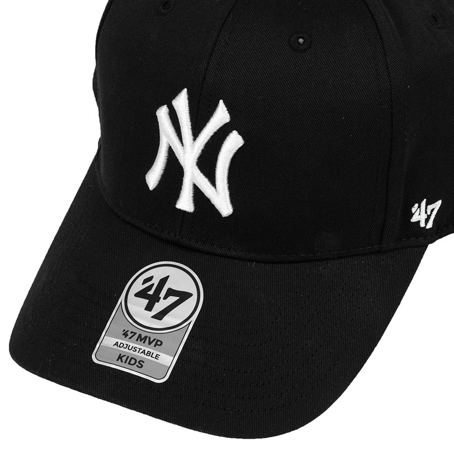 '47 Șapcă cu cozoroc pentru copii New York Yankees Raised Basic B-RAC17CTP-BK-KIDS
