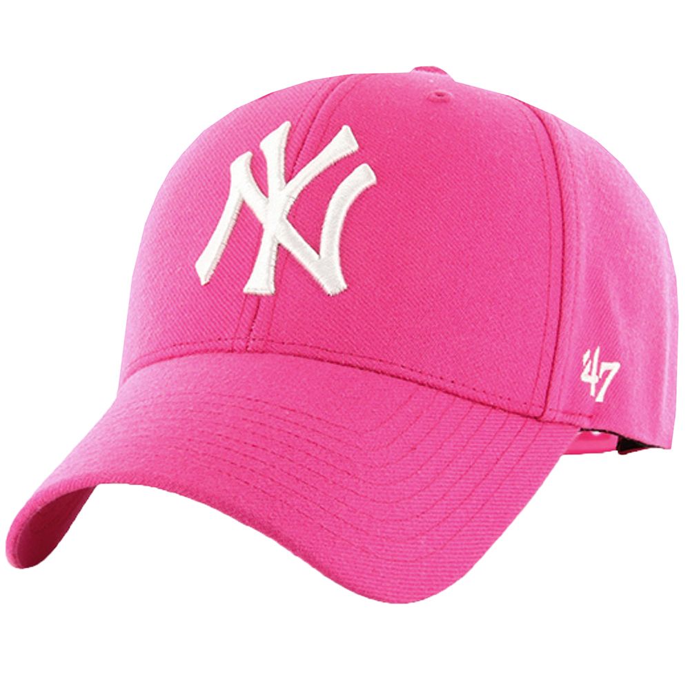 '47 Șapcă cu cozoroc New York Yankees Magenta B-MVPSP17WBP-MA