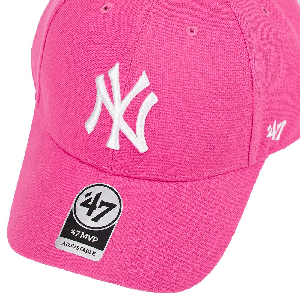 '47 Șapcă cu cozoroc New York Yankees Magenta B-MVPSP17WBP-MA