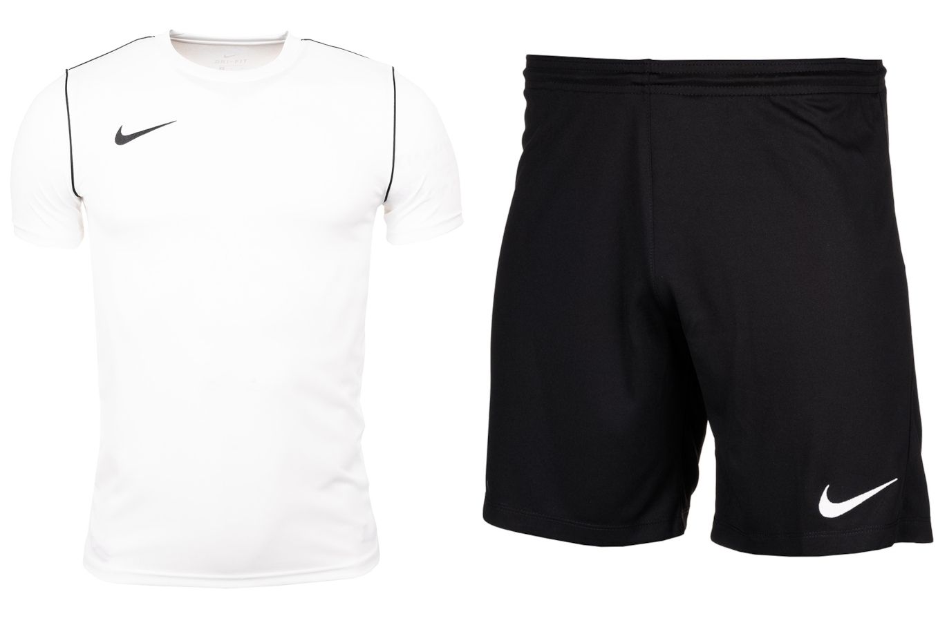 Nike Set de sport pentru copii Tricou Pantaloni scurți Dri Fit Park Training BV6905 100/BV6865 010