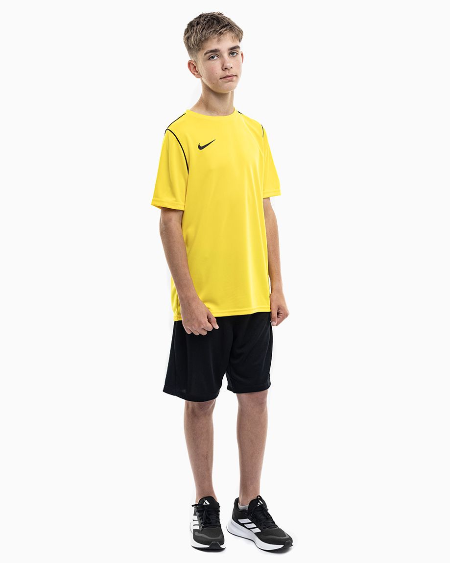 Nike Set de sport pentru copii Tricou Pantaloni scurți Dri Fit Park Training BV6905 719/BV6865 010 Nike Set de sport pentru copii Tricou Pantaloni scurți Dri Fit Park Training BV6905 719/BV6865 010