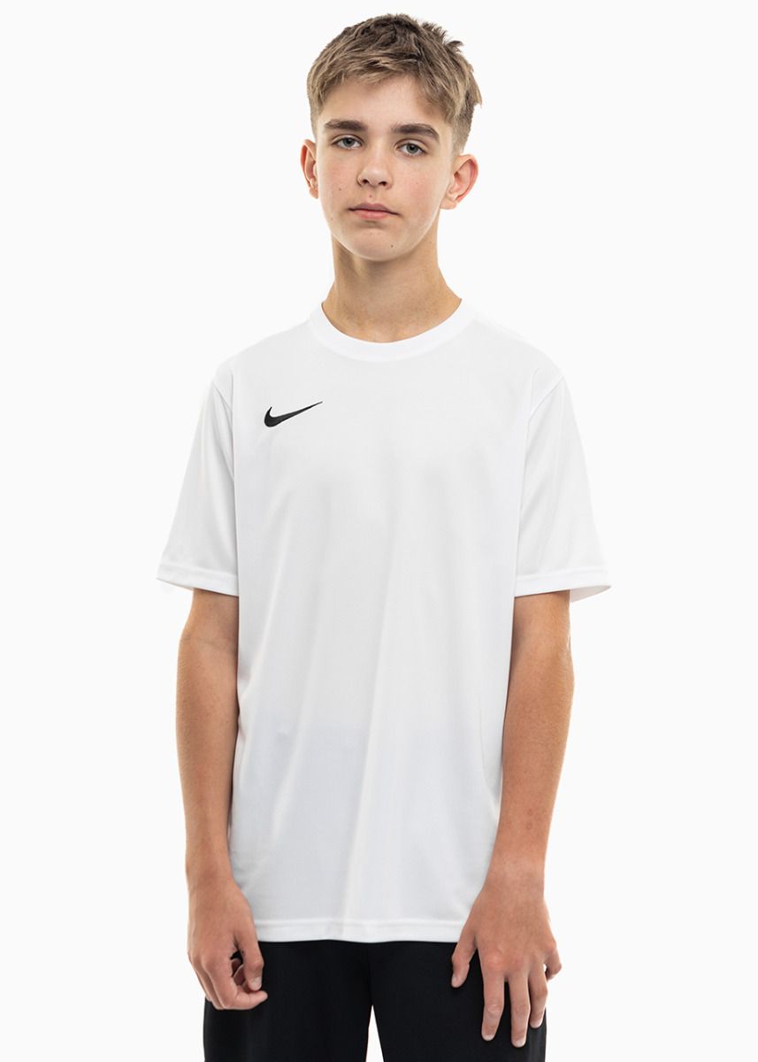 Nike Set de sport pentru copii Tricou Pantaloni scurți Dry Park VII JSY SS BV6741 100/BV6865 010 Nike Set de sport pentru copii Tricou Pantaloni scurți Dry Park VII JSY SS BV6741 100/BV6865 010
